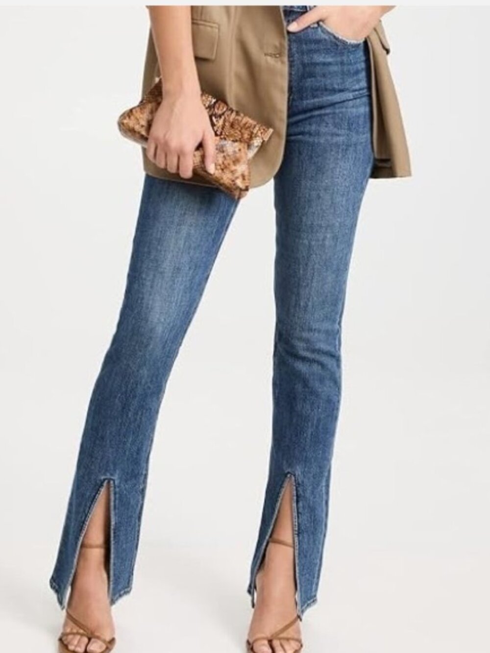 PISTOLA WILLOW SLIT FRONT JEANS